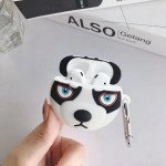 Wholesale Cute Design Cartoon Silicone Cover Skin for Airpod (1 / 2) Charging Case (Husky Gray)